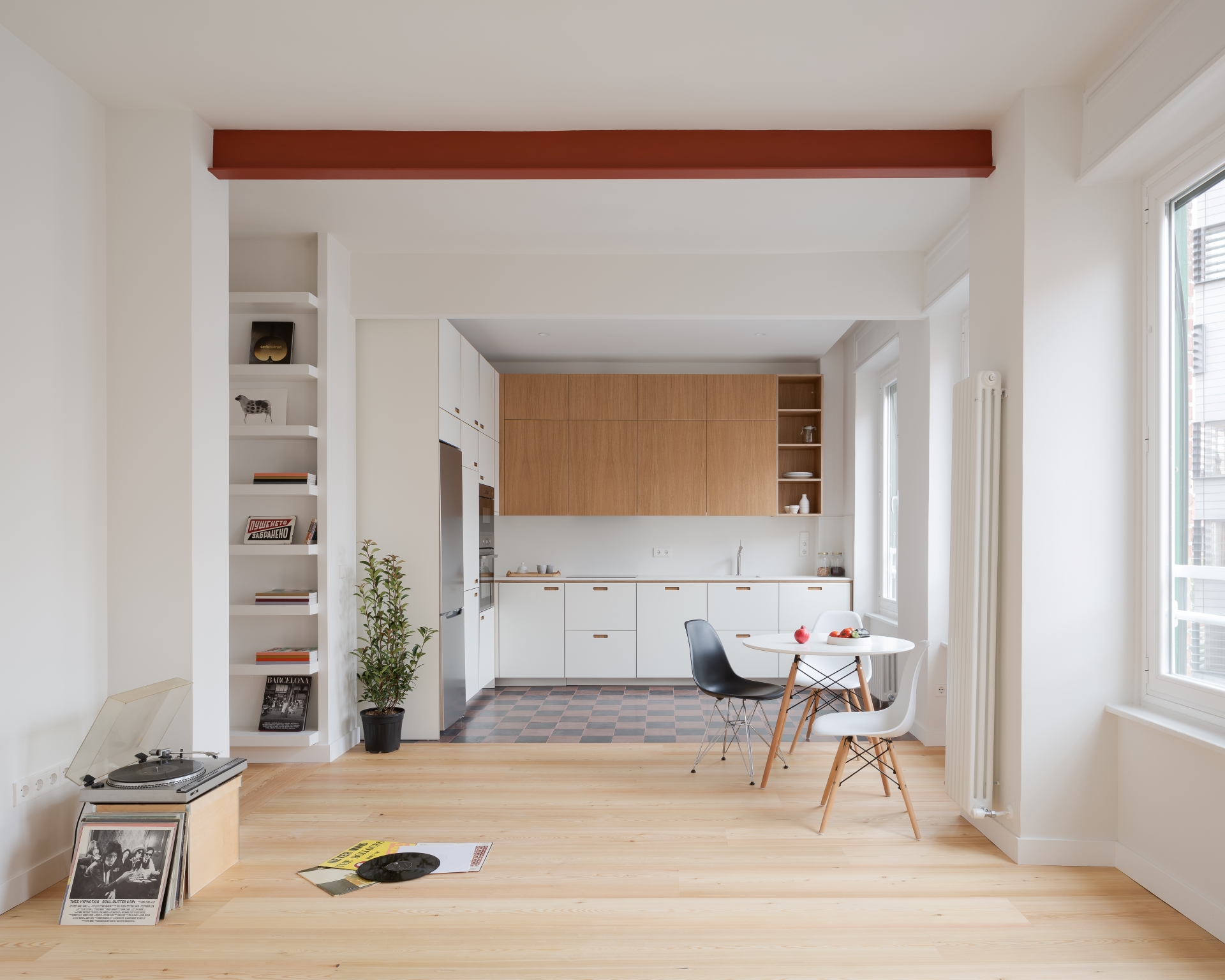 minimalist deco, minimalist apartment, madrid estate